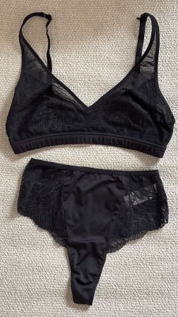 Set Schiesser Bustier / BH (70/75C) & Höschen (XS / S)