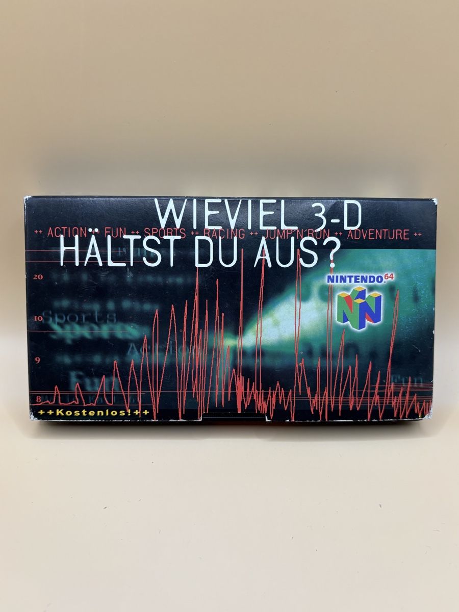 Nintendo Spiele: Nintendo 64 N64 promo VHS Videokassette – Gebraucht aus Genève von sho_67qj