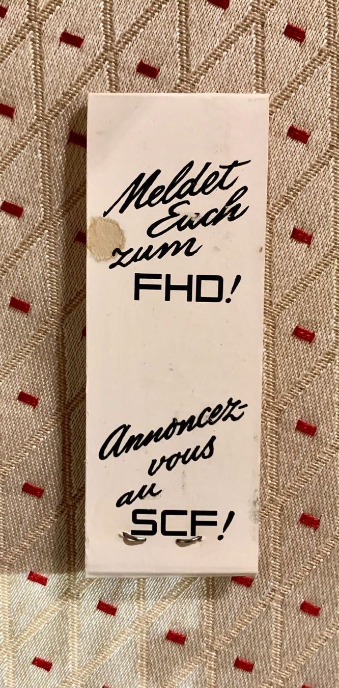 Schweizer Armee Uniformi: FHD/SCF/1970/Werbematerial – Nuovo (secondo la descrizione) da Pazzallo venduto da 51chro74 4