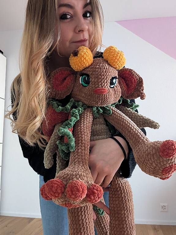 Giocattoli: Amigurumi Feenkönigin "Faelorya" 62 cm – Nuovo (secondo la descrizione) da Beromünster venduto da Shelly9296 4