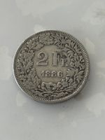 2 Franken 1886  Rar