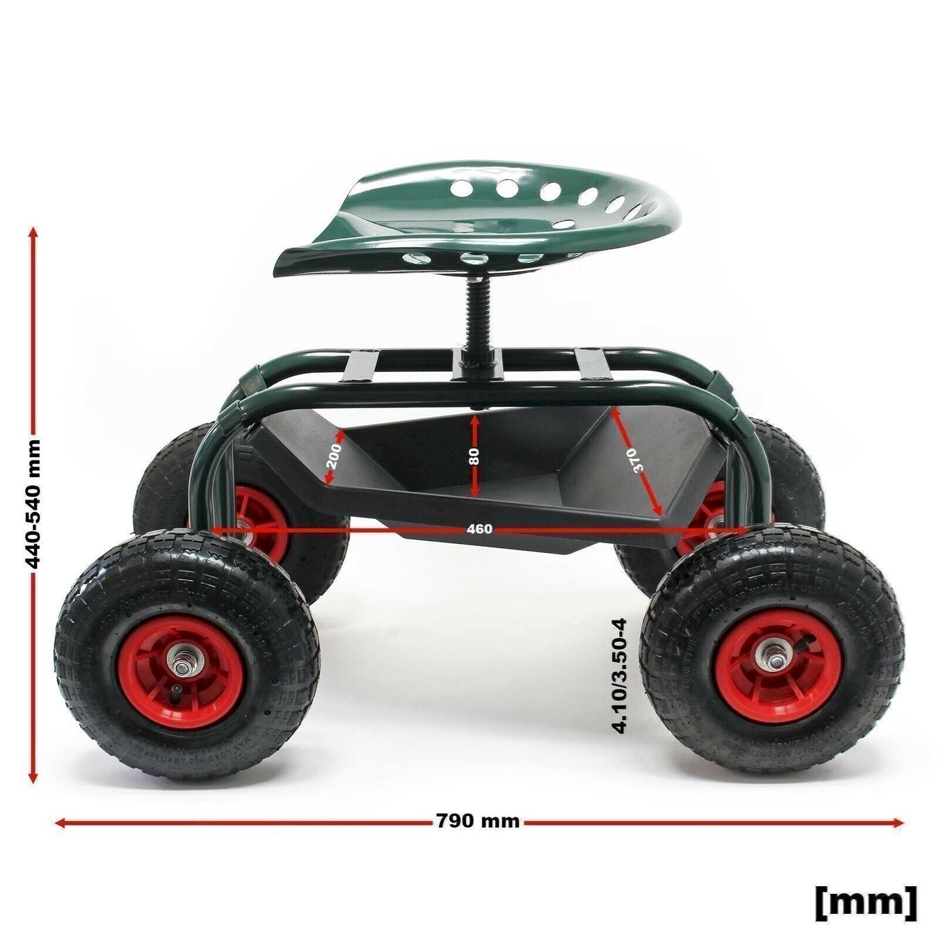 Tous les outils: WilTec Rollsitz Werkstattwagen bis 150kg – Neuf avec emballage d'origine à Bottighofen par zaap 2