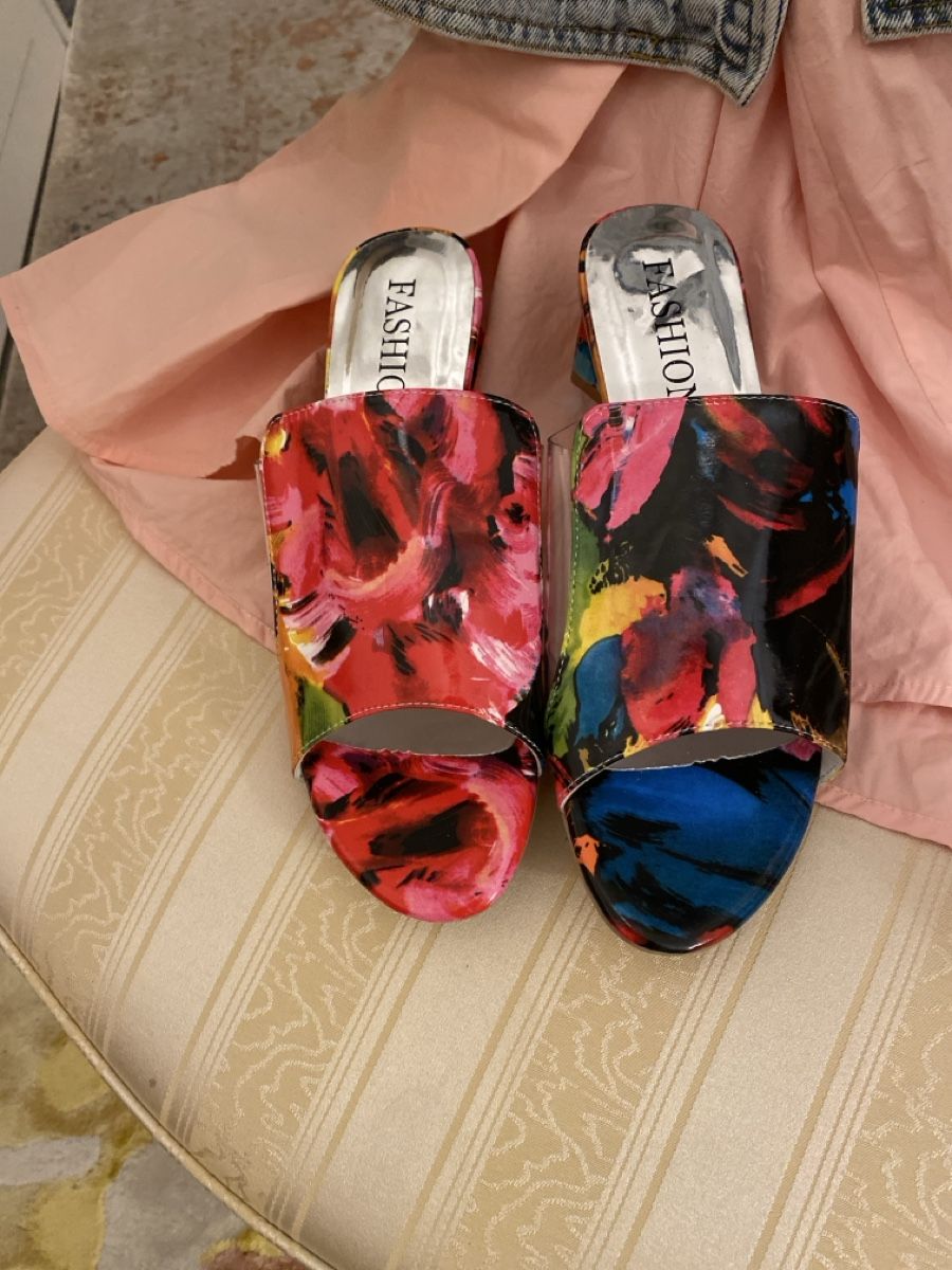 Damenschuhe: Sommer Trend: Transparente Sandaletten Gr. 40 – Neu (gemäss Beschreibung) aus Bettlach von Aresdiego