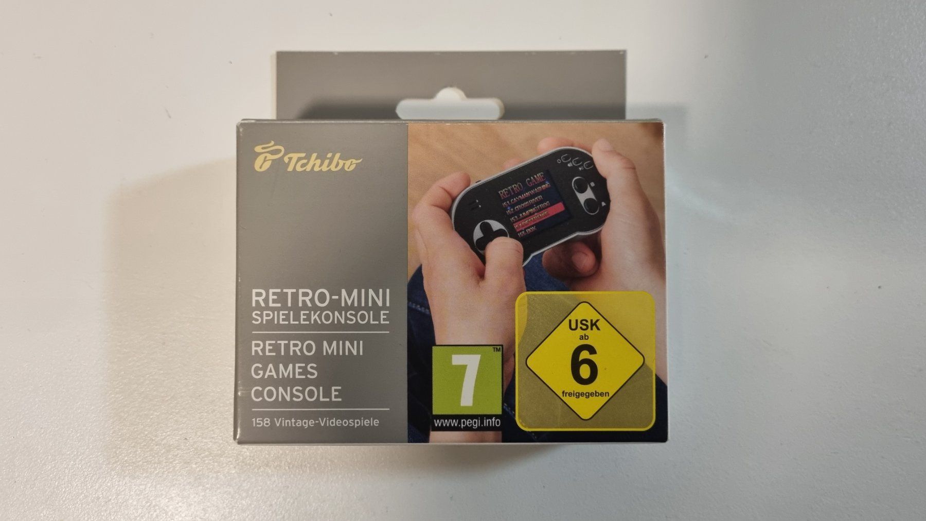 Konsolen: Retro Mini Spielkonsole mit 158 Videospiele – Gebraucht aus Birsfelden von val_d9c2