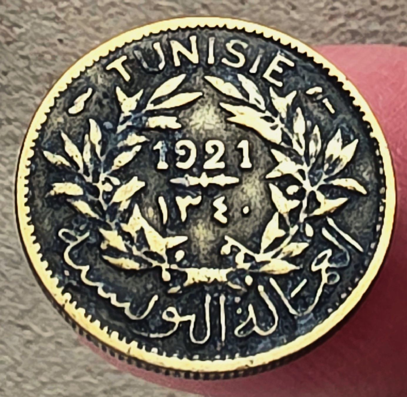 Tutti le monete: TUNESIEN 50 CENTIMES 1340/1921 – Usato da winterthur venduto da CoinPassion 1