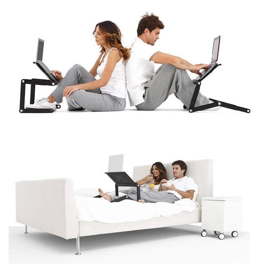 Notebook: Support réglable lit sofa Macbook laptop table pliable – Nuovo e nell'imballaggio originale da Morges venduto da DigiAC 2