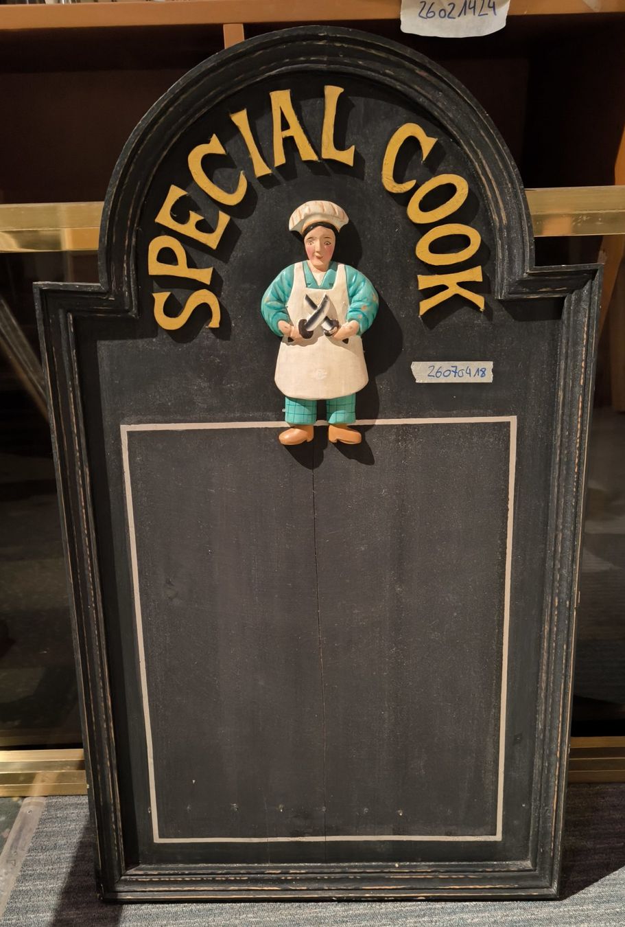 Schilder: Werbetafel Special Cook Holz – Gebraucht aus Rorschacherberg von snOOpydOg11