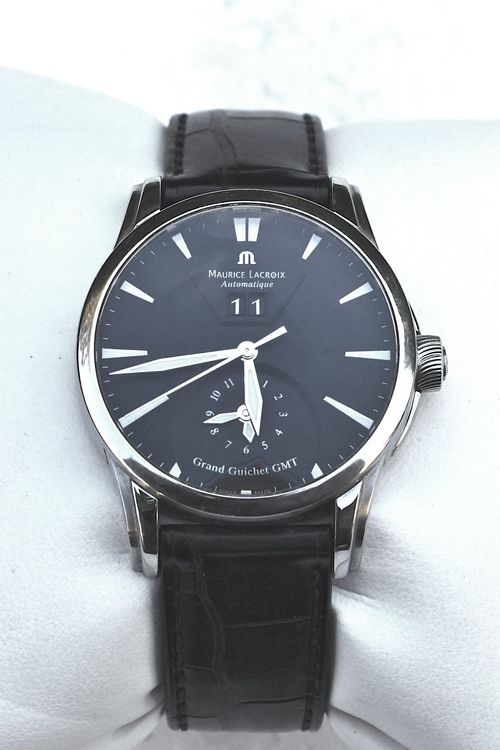 Maurice Lacroix Montres: Maurice Lacroix Pontos Grand Guichet GMT, Ref. PT6098, 40 mm – D'occasion à Oberlunkhofen par Redwood