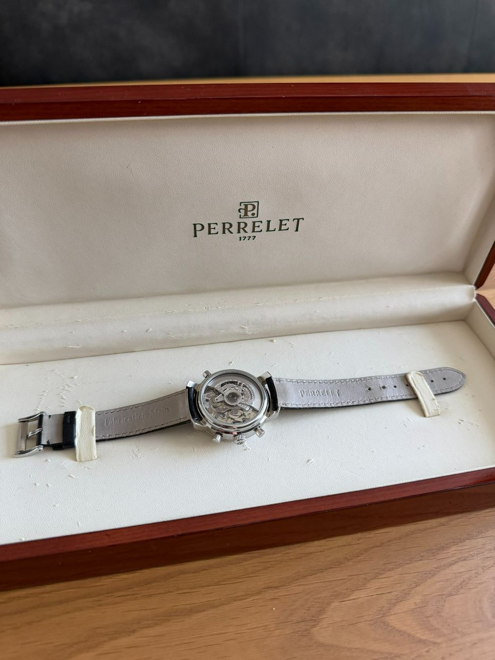 Perrelet Uhren: Perrelet Louis-Frédéric Rattrapante Piece Unique – Gebraucht aus Buchrain von LMUS 4