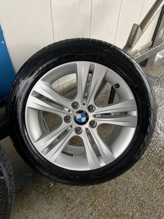 Jeu de 4 roues BMW 17 pouces pneus 225/50 R17 (Gebraucht) in Fully für ...