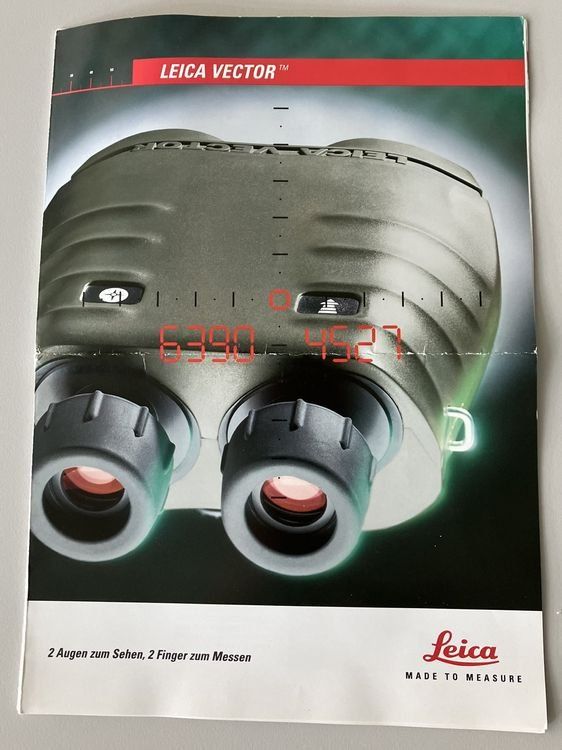 Leica Misurare: Leica VECTOR IV - Laserentfernungsmesser und Digitalkompass – Usato da Lausanne venduto da asdyx 4