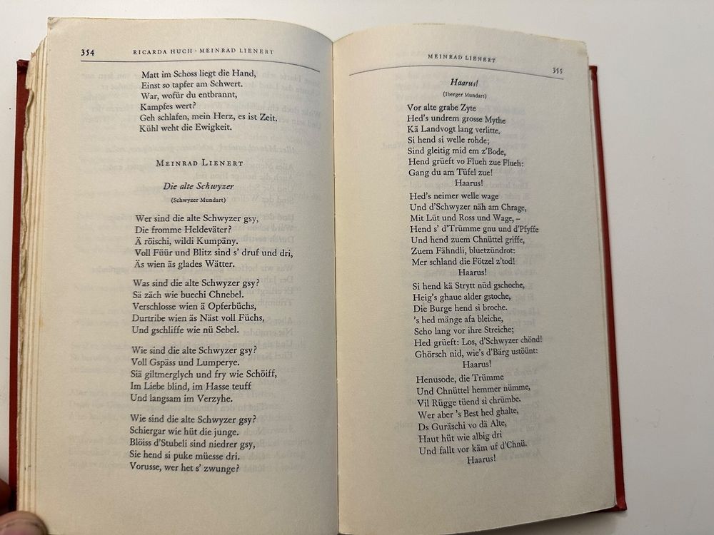 Livres: Altes Gedichte Buch, vom Mittelalter bis zur Neuzeit Jg 1967 – D'occasion à Münsingen par Ganjam 6