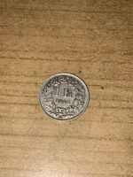 1 Schweizer Franken JG 1944 aus Silber 