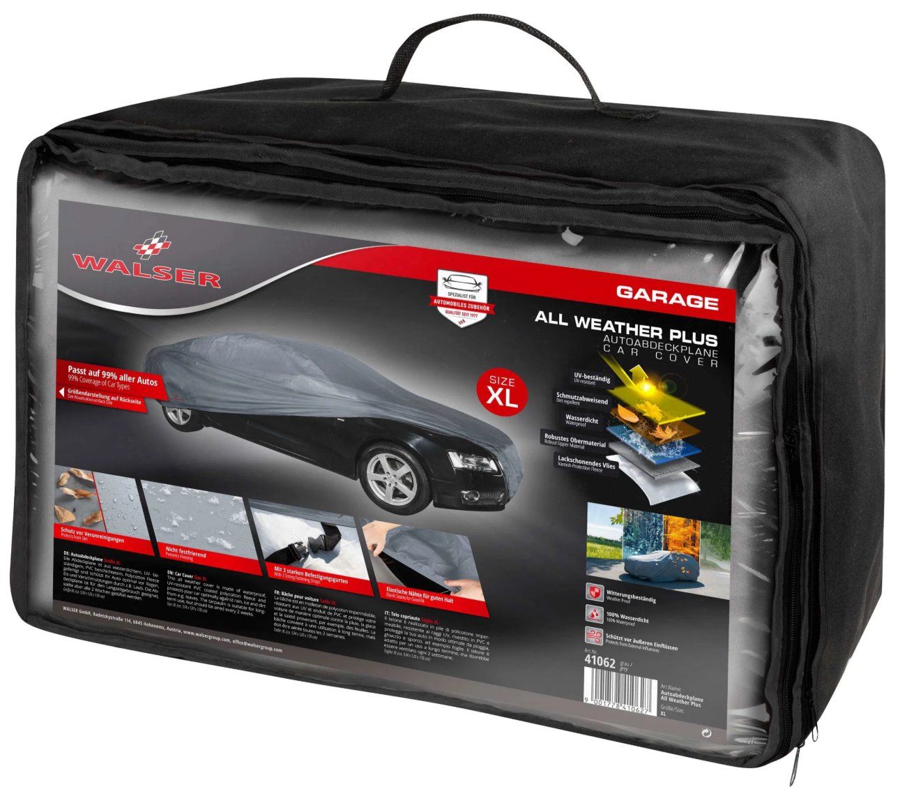 Abdeckhülle: Abdeckplane Auto All Weather, Premium Autoplane Vollgarage – Neu und originalverpackt aus Jegenstorf von Bracher_Mail-House 5