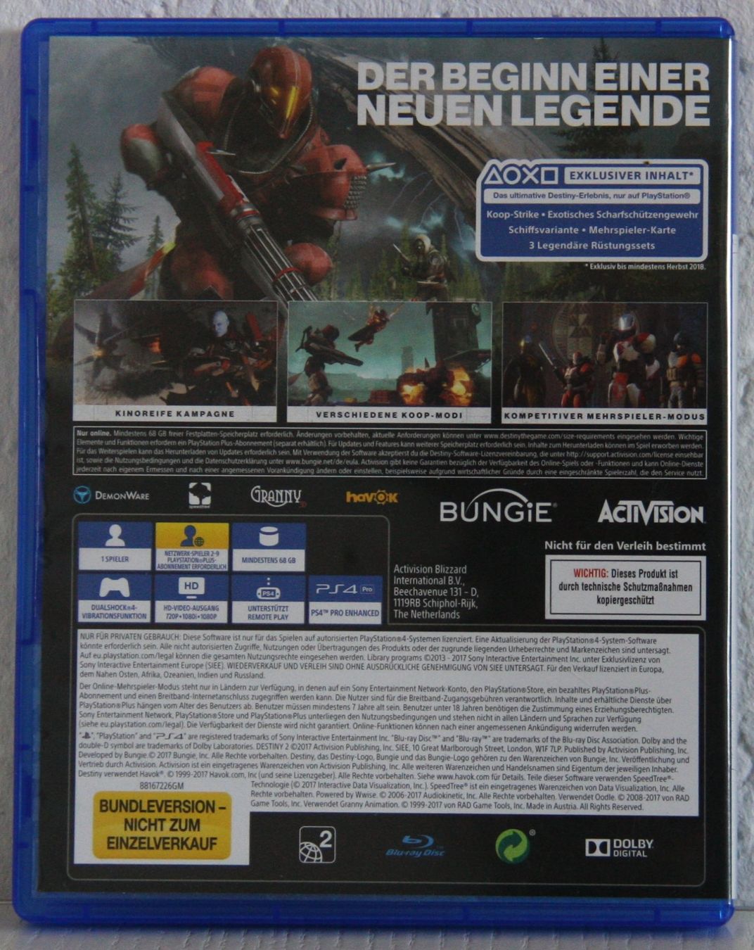 Giochi: PS4 Destiny 2 – Usato da Fisibach venduto da Re-Games24 1