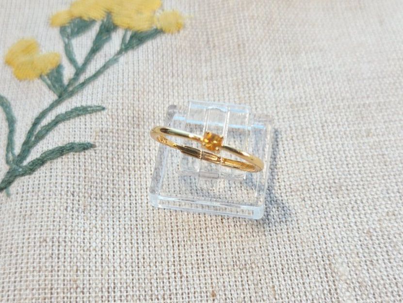 Anelli: NEW - S925 Citrine Ring (Adjustable) – Nuovo (secondo la descrizione) da Zürich venduto da cin_wcf6