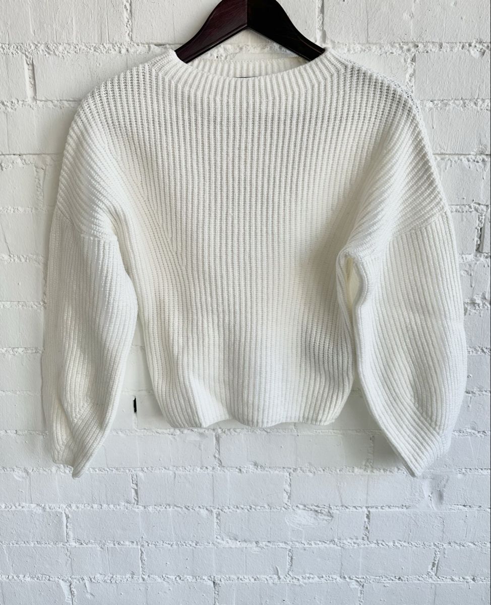 Massimo Dutti Maglioni & Felpe: Massimo Dutti Strickpullover – Offwhite, / Gr. S – Usato da Bern venduto da Fraeuleinhonig