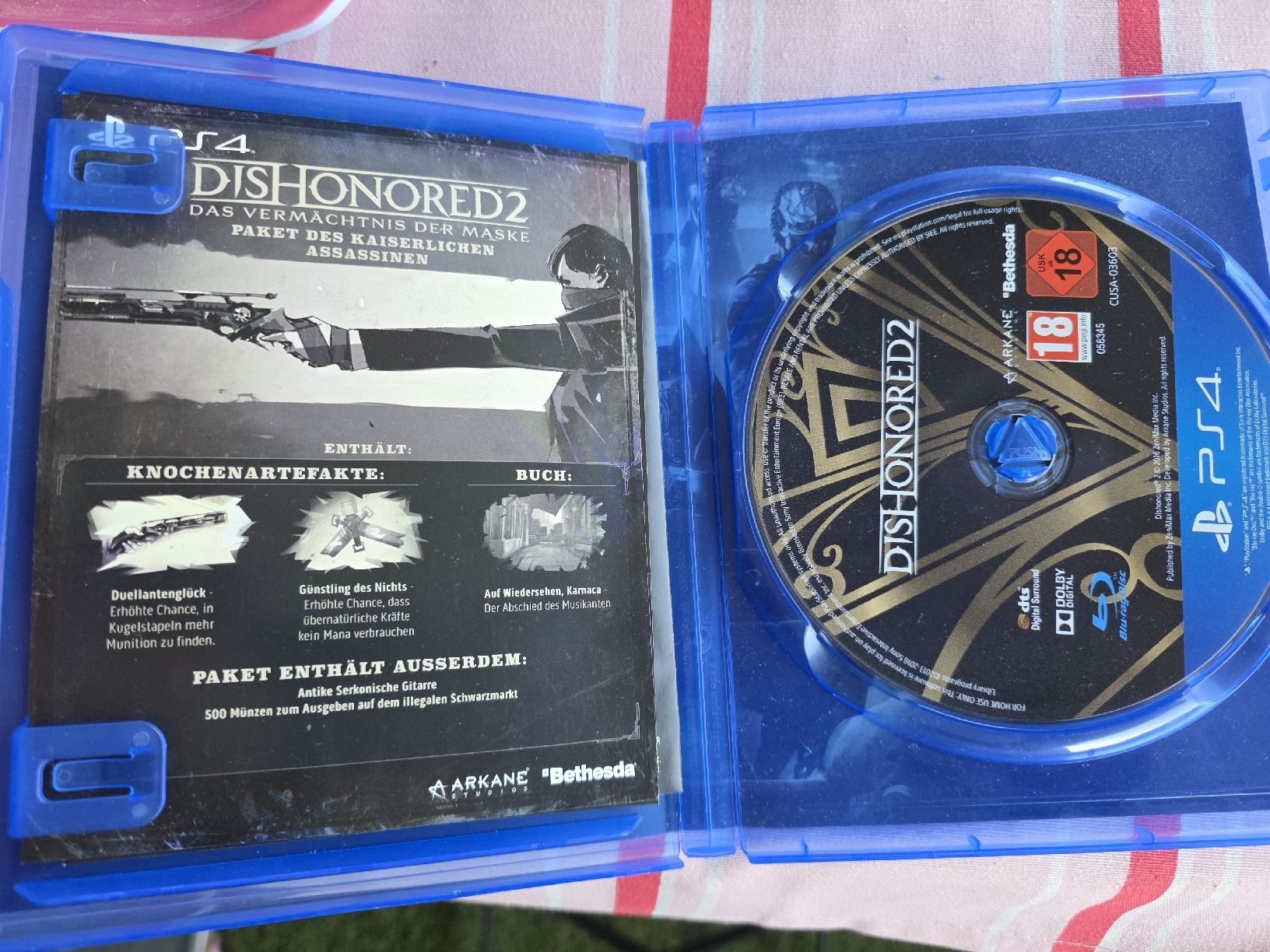 Sony Giochi: PS4 Dishonored 2: Édition Limitée – Usato da Kreuzlingen venduto da Dirija1 1