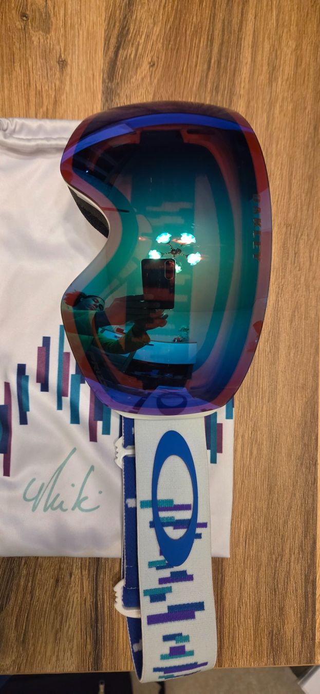 maschera-da-sci-oakley-signature-series-mikaela-shiffrin-gebraucht-in