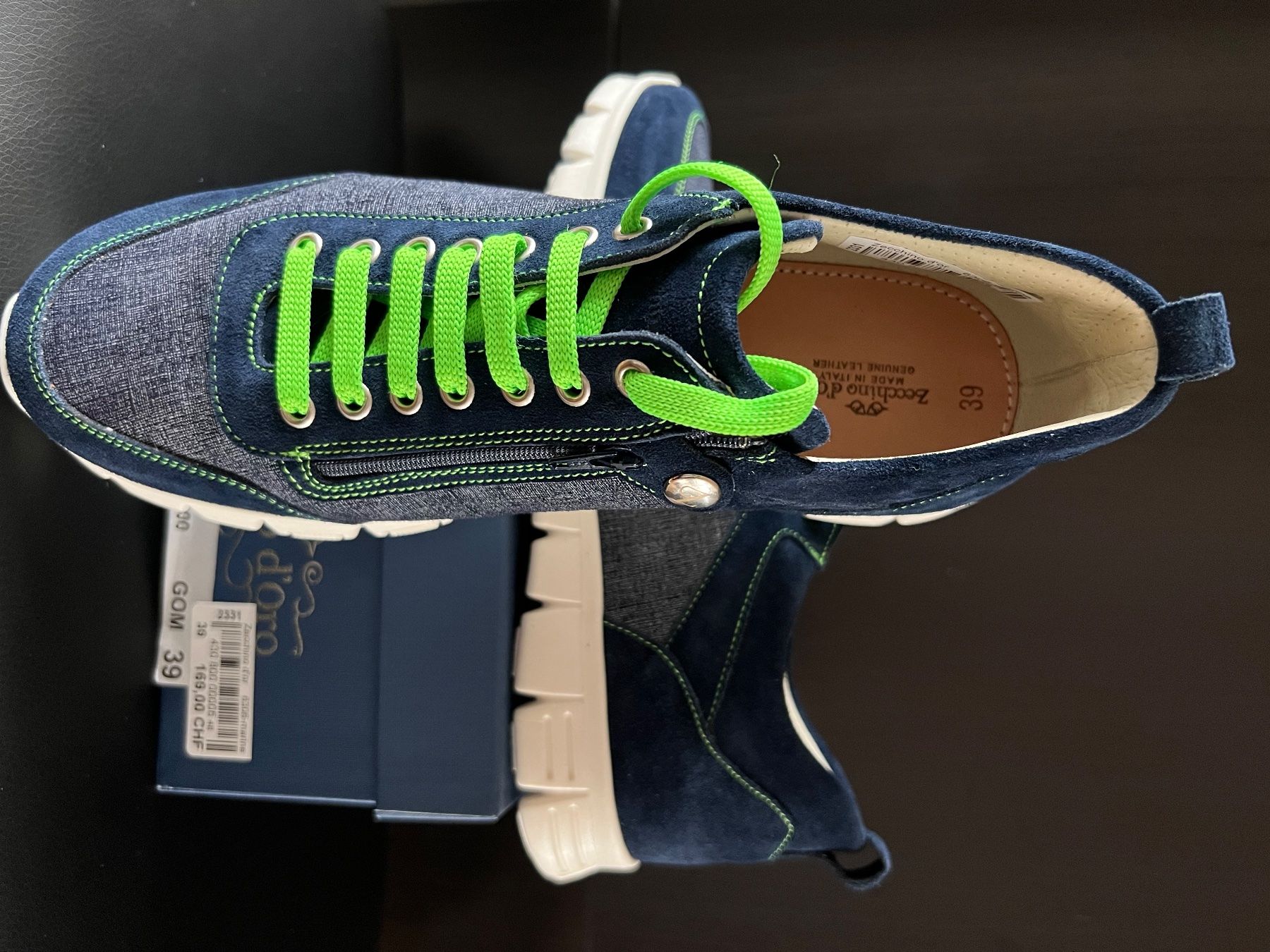 Scarpe da uomo: Liquidation! ZECCHINO Sneaker Gr. 35 – Nuovo e nell'imballaggio originale da Steinhausen venduto da Jan_CesilWeber 1
