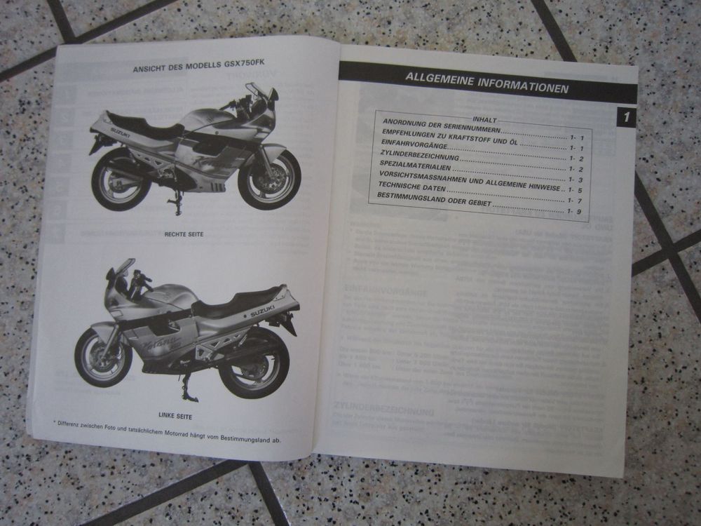 SUZUKI WERKSTATTHANDBUCH 3
