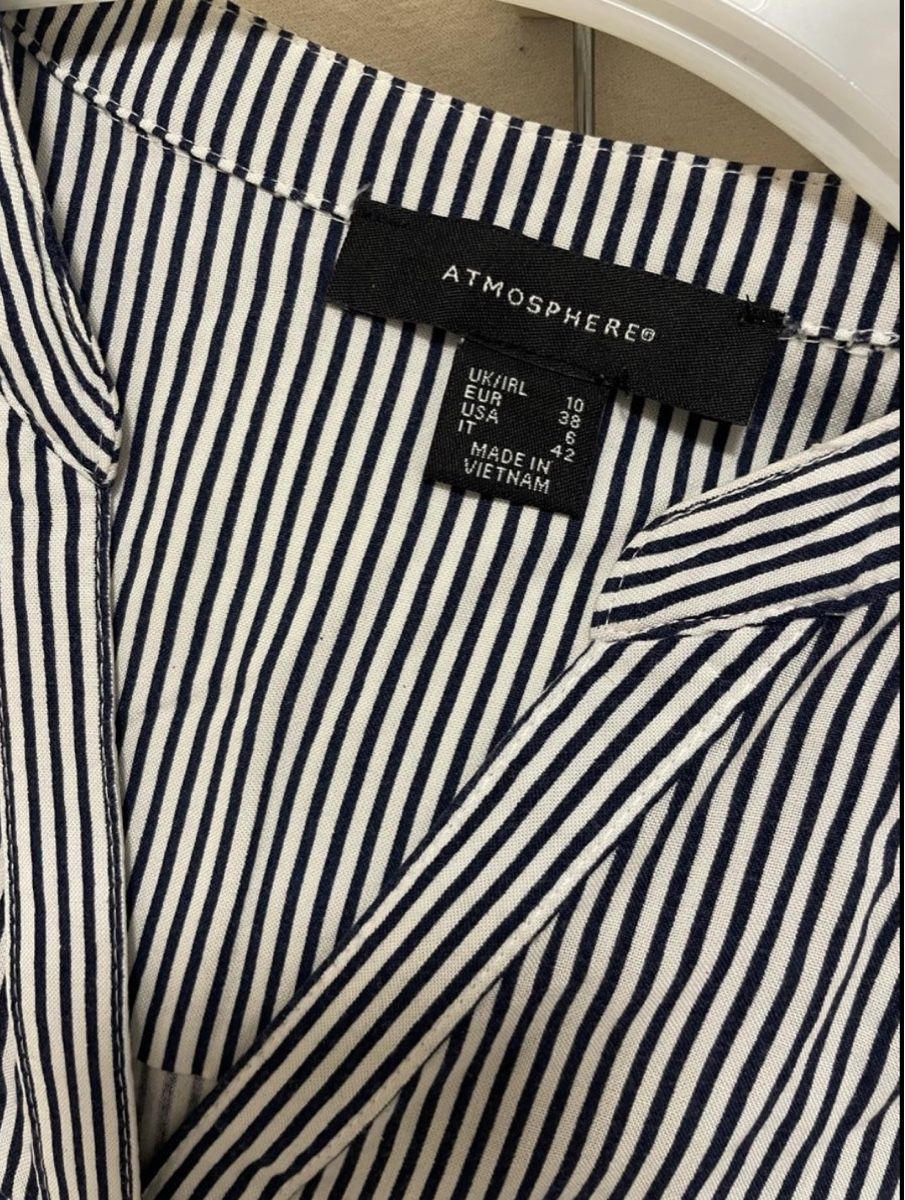 Blusen: Chemise à rayures Atmosphere, taille 38 – Neu (gemäss Beschreibung) aus Les Avanchets von NR07 4