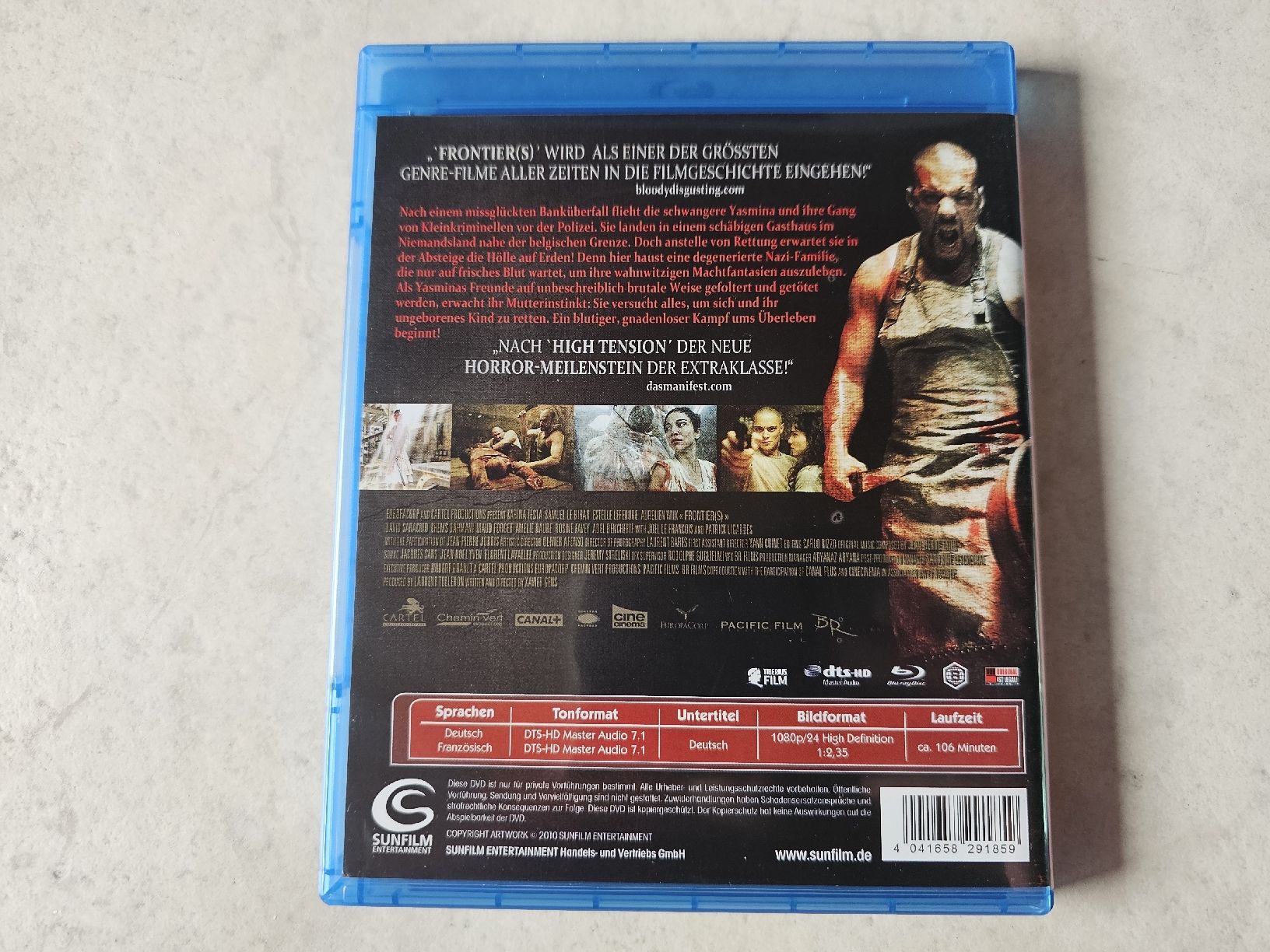Tutti i DVDs: Frontier(s)  /  Bluray – Usato da Schneisingen venduto da backstore24 1