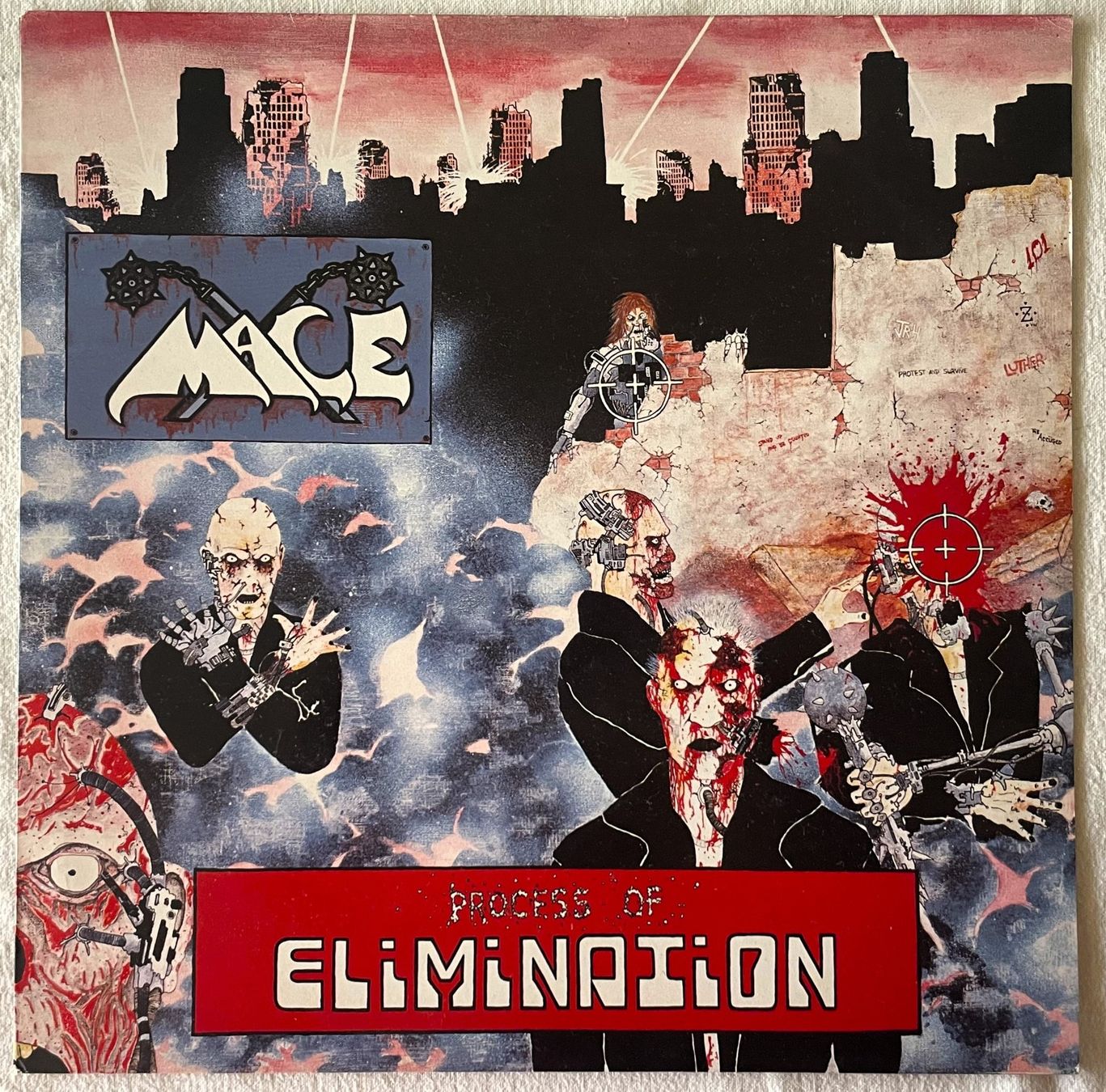Vinyles: Mace - Process Of Elimination - LP - 1985 - First Press – D'occasion à Uster par Zardodel