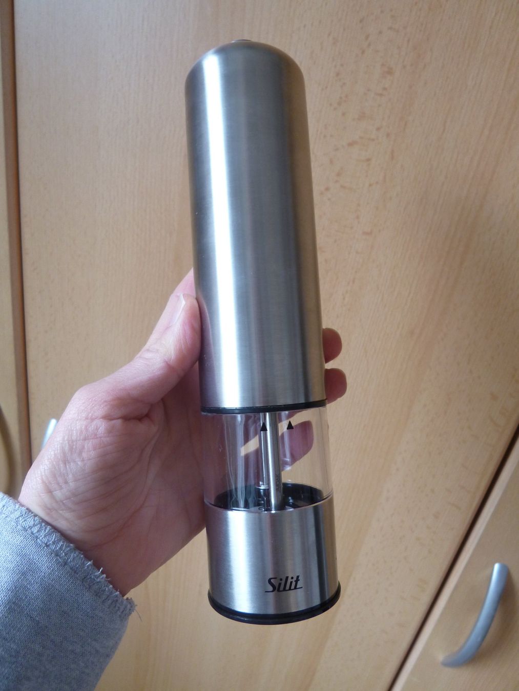 Geschirrsets: elektrische Salz- oder Pfeffermühle Silit mit Licht    Neu – Neu (gemäss Beschreibung) aus Dättlikon von Mamakuga 3