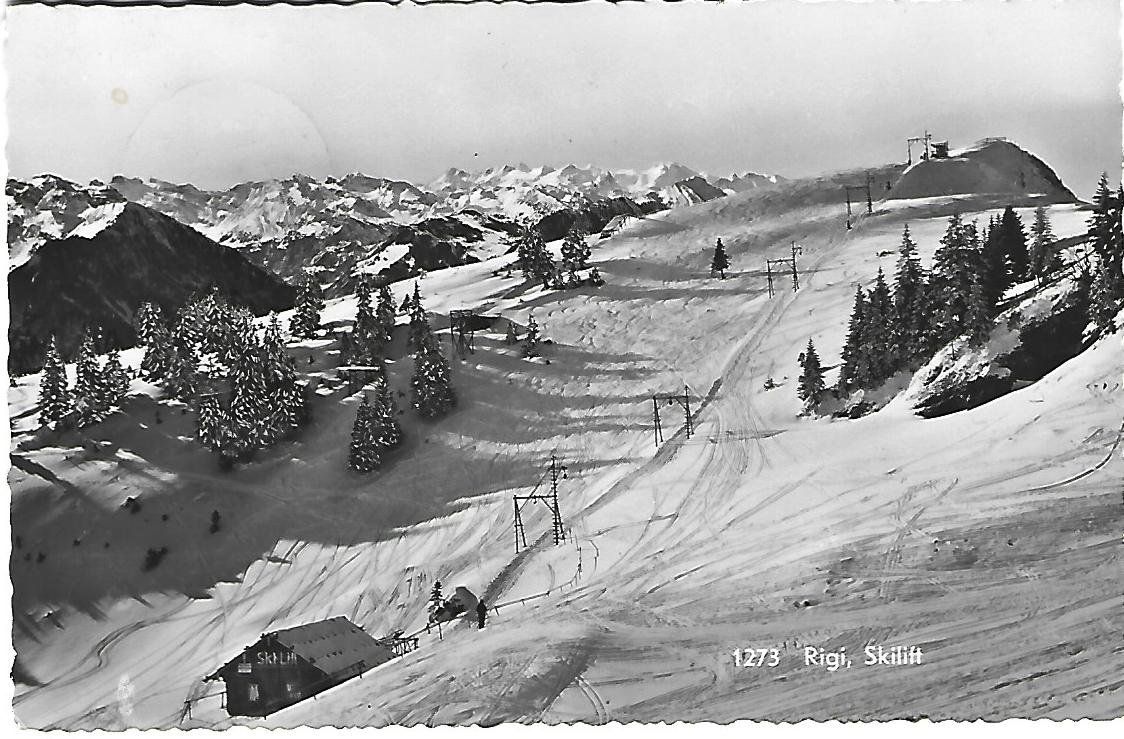 Cartoline postali: Rigi Skilift – Usato da Wetzikon ZH venduto da Brulu100