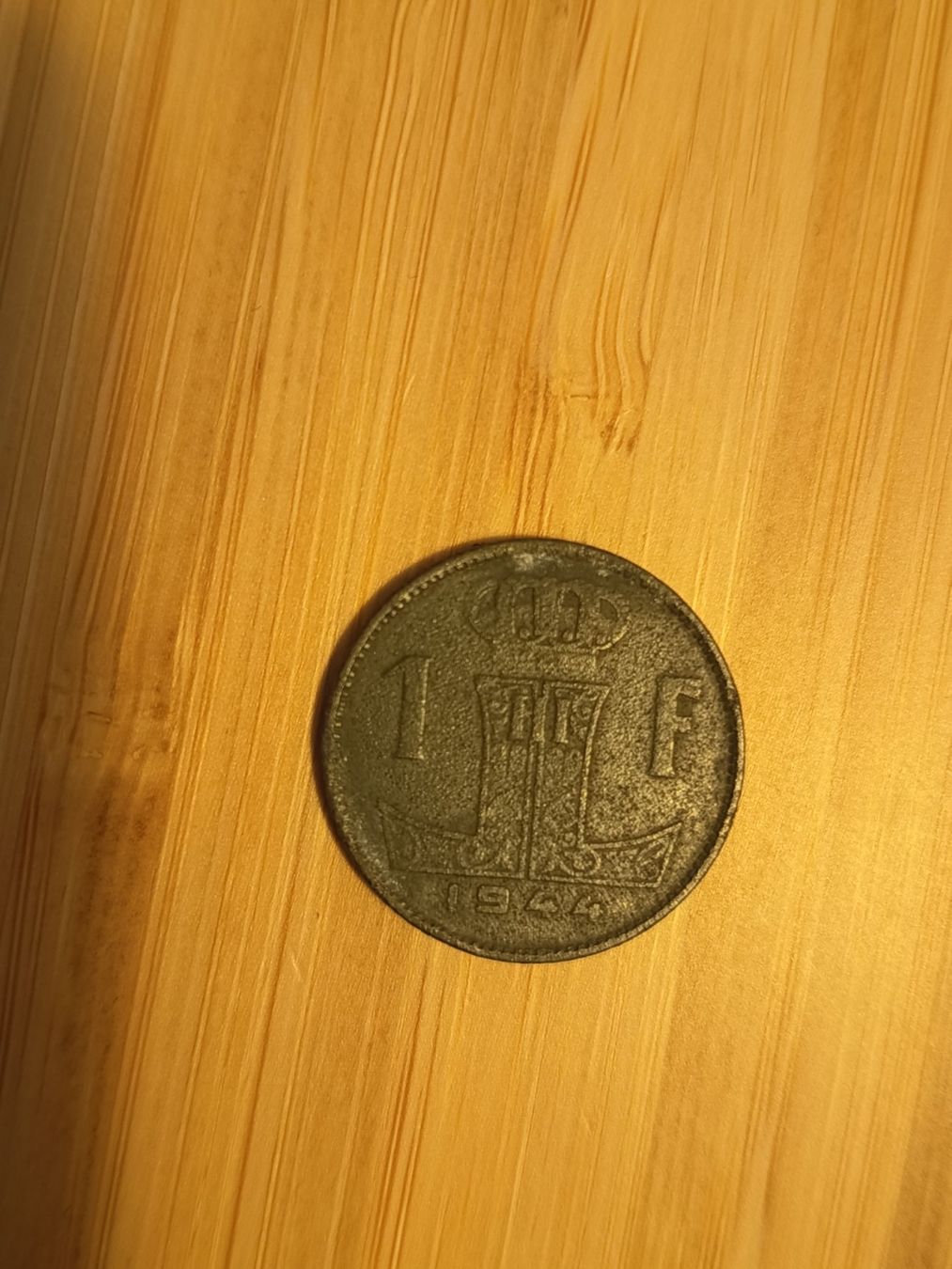 Tutti le monete: 1 franc 1944 belgien nr402 – Usato da Wattwil venduto da LuckyLegoandCoins 1