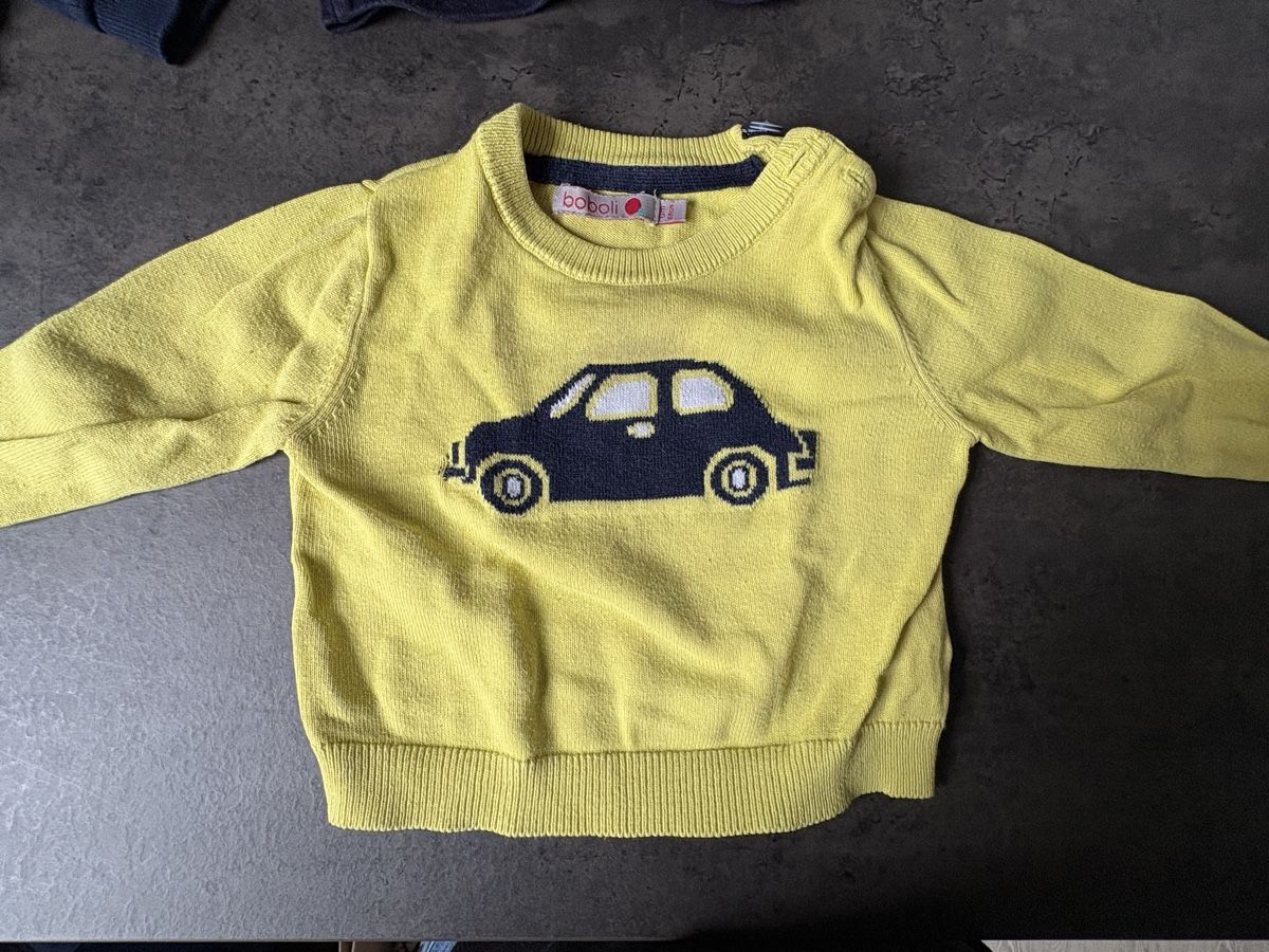 Lotti di vestiti: Kleiderpaket, Grösse 68, Winter/Frühling, Pullover mit Auto – Usato da Pratteln venduto da Shoppingqueen1983 2