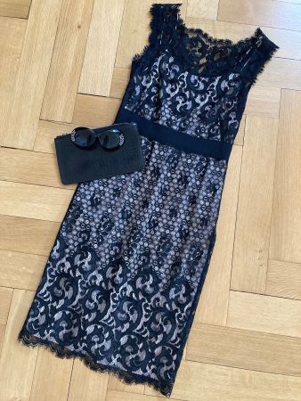 DIANE VON FÜRSTENBERG SPITZENKLEID, S, NEU, TRAUMHAFT SCHÖN!