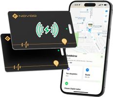Wallet Tracker Karte 2er Set Find My iOS Bluetooth