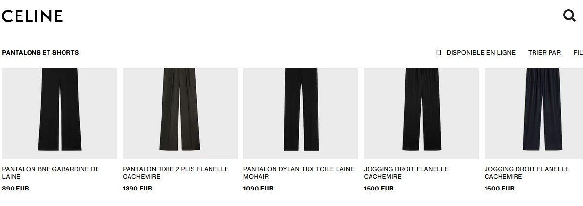 Celine Hosen: Céline Samthose / Pantalon en velours 26 / S – Gebraucht aus Collonges von Auganien 9