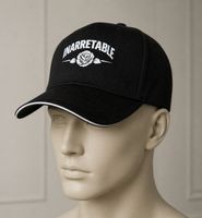 Casquette noire INARRETABLE NEUF – Style tendance unisexe