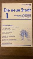 Architektur rar Die neue Stadt 1 1933/1934 Heft Zürich