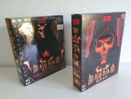 PC Games Diablo 2 + Add-On (2000/2001) US Big Box Bundle