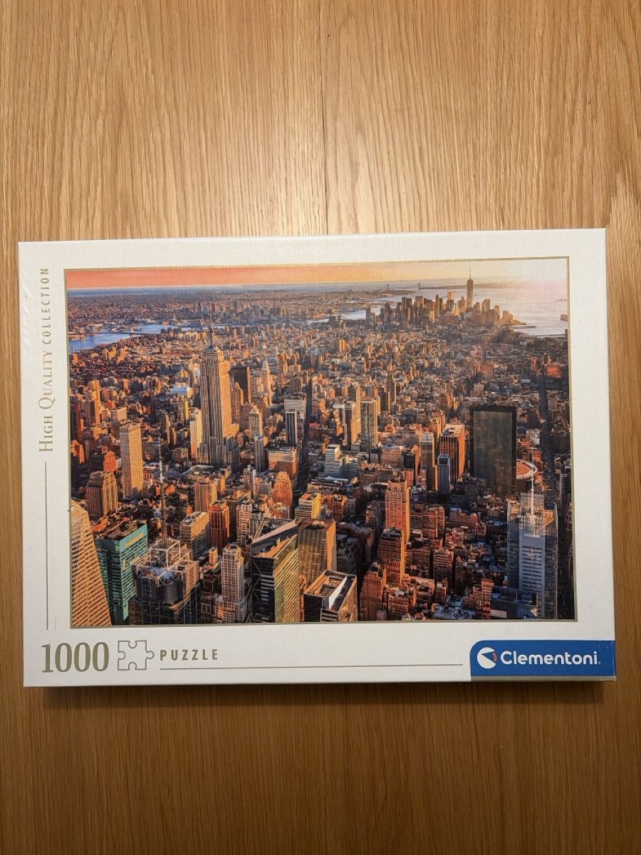 Clementoni Puzzle: Puzzle 1000 Teiler New York Skyline – Usato da Basel venduto da maipengye
