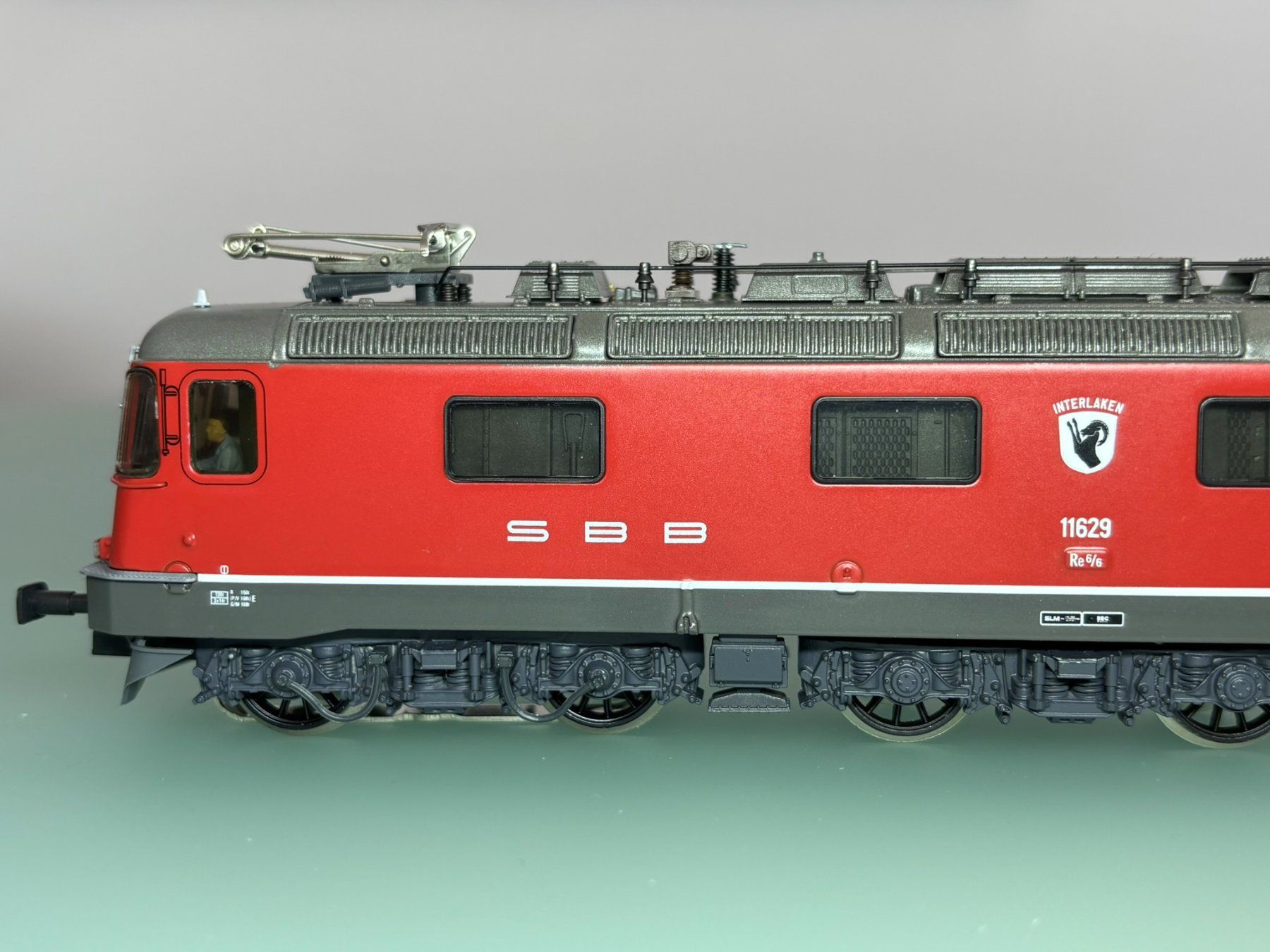 Hag Modellini di ferrovie: Digital HAG Re 6/6 INTERLAKEN  Klima + ETCS – Nuovo (secondo la descrizione) da SION venduto da pef999 6