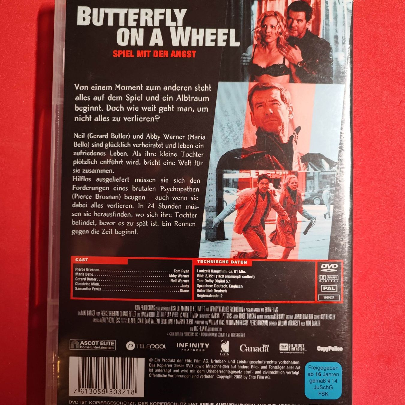 Tutti i DVDs: BUTTERFLY ON A WHEEL – Usato da Dübendorf venduto da kb86_MOVIE 1
