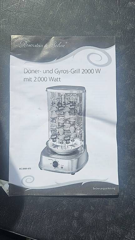 Elettrodomestici da cucina: Döner, Gyros Maker – Usato da Buus venduto da ann_xbk6