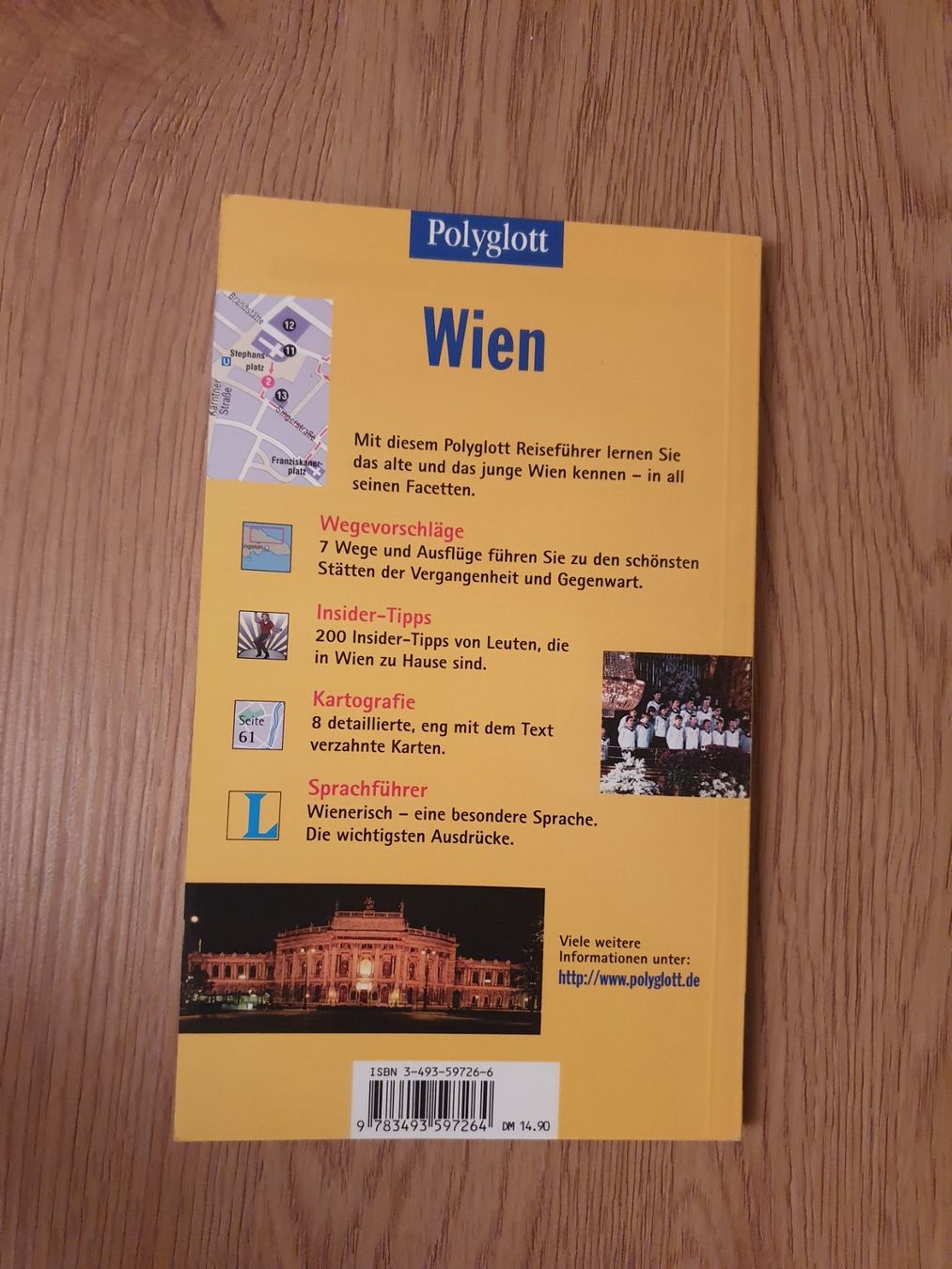 Libri: Polyglott Reiseführer Wien – Usato da Bern venduto da NilsMosi 1