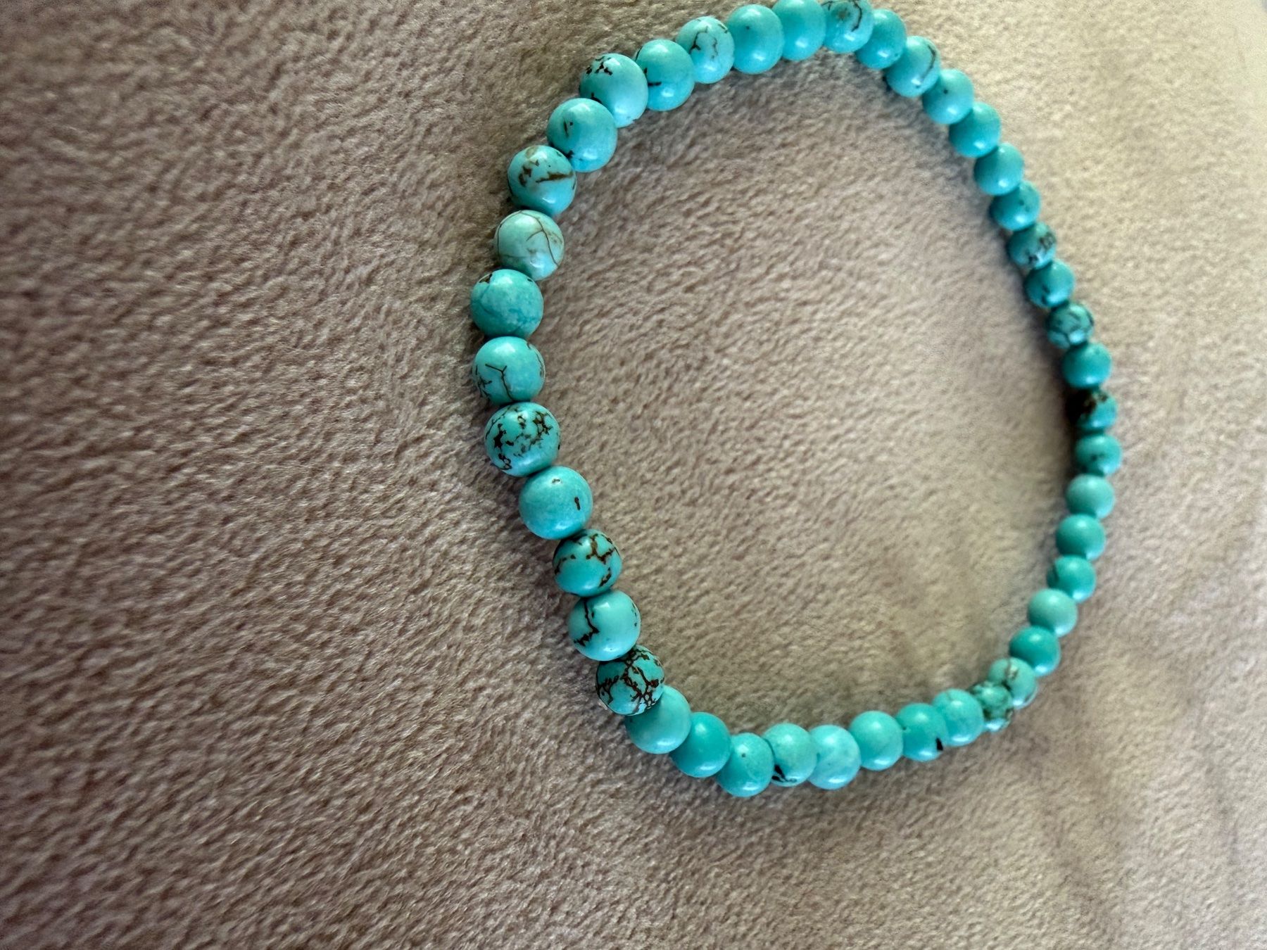 Bracelets: Natural turquoise bracelet – Neuf (Voir description) à Zürich par ghe_k58z 2
