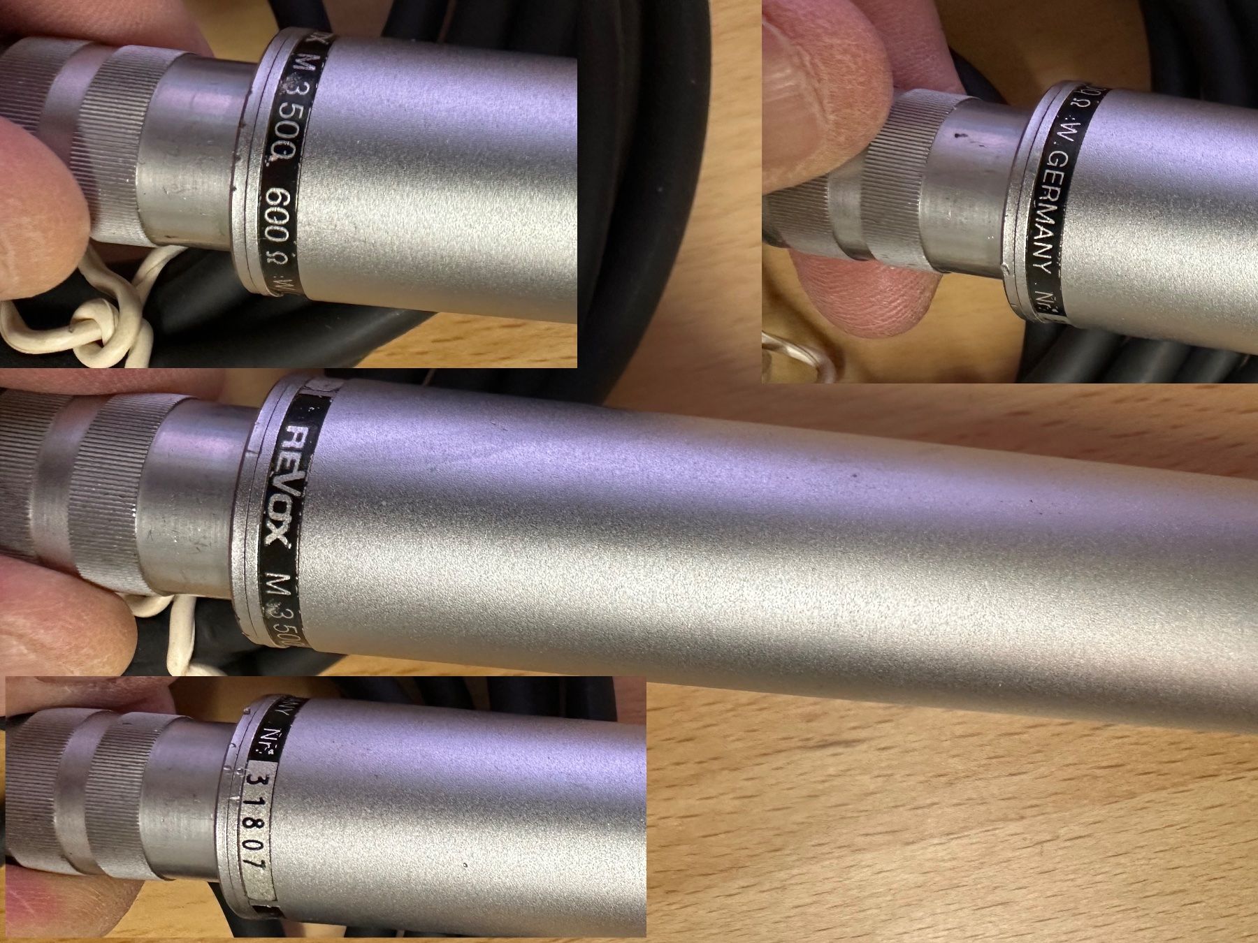 Revox Microfoni: Revox - Microphone M 3500 – Usato da fribourg venduto da gatoa 1