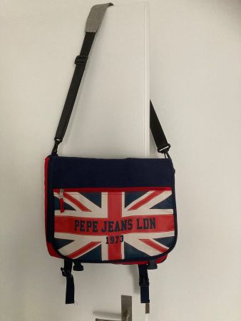 Vintage Umhängetasche Pepe Jeans London LDN 1973 Union Jack