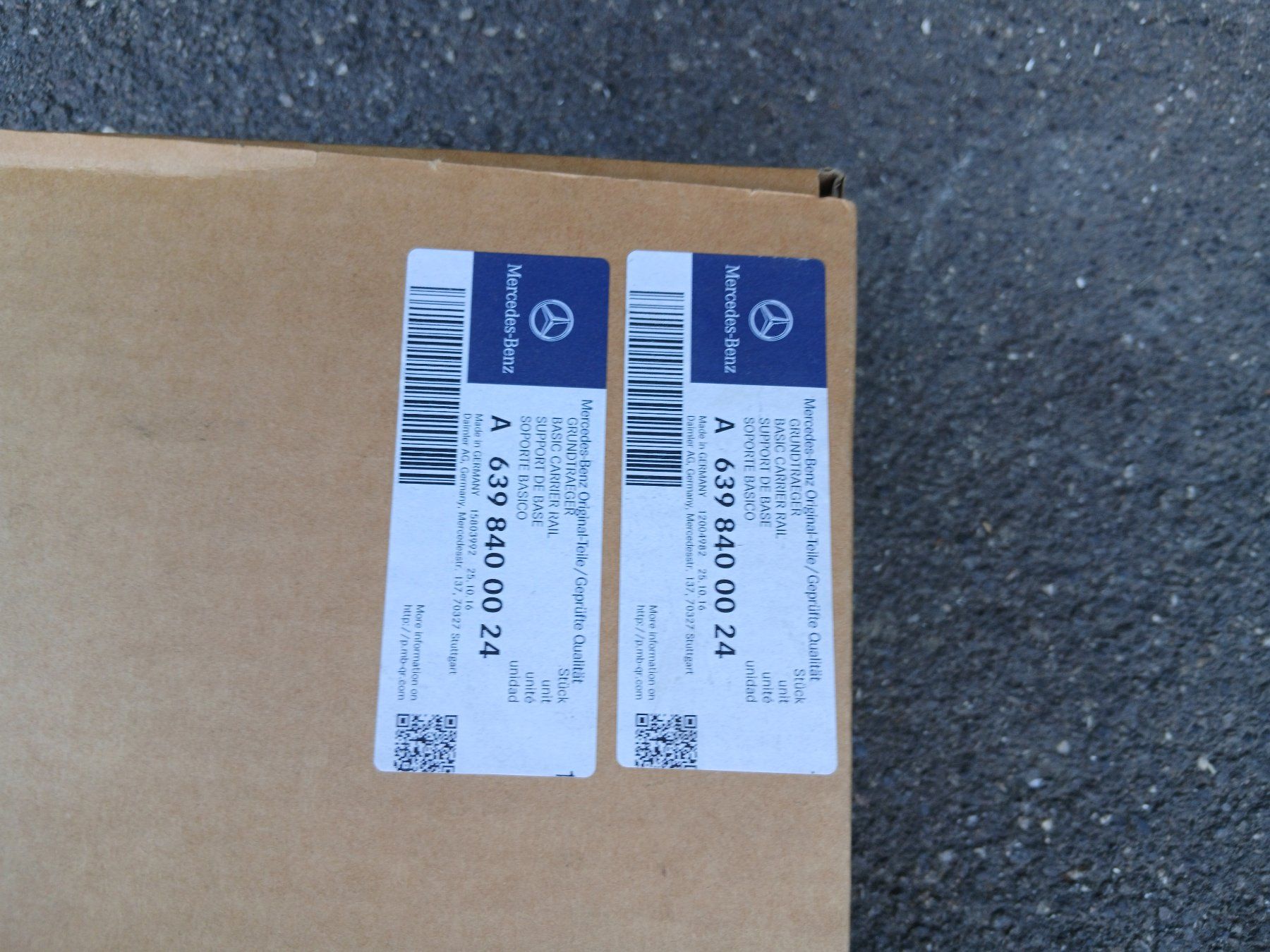 Mercedes-Benz Dachträger: Grundträger/Dachträger Mercedes – Neu und originalverpackt aus Heimenschwand von cat304 3