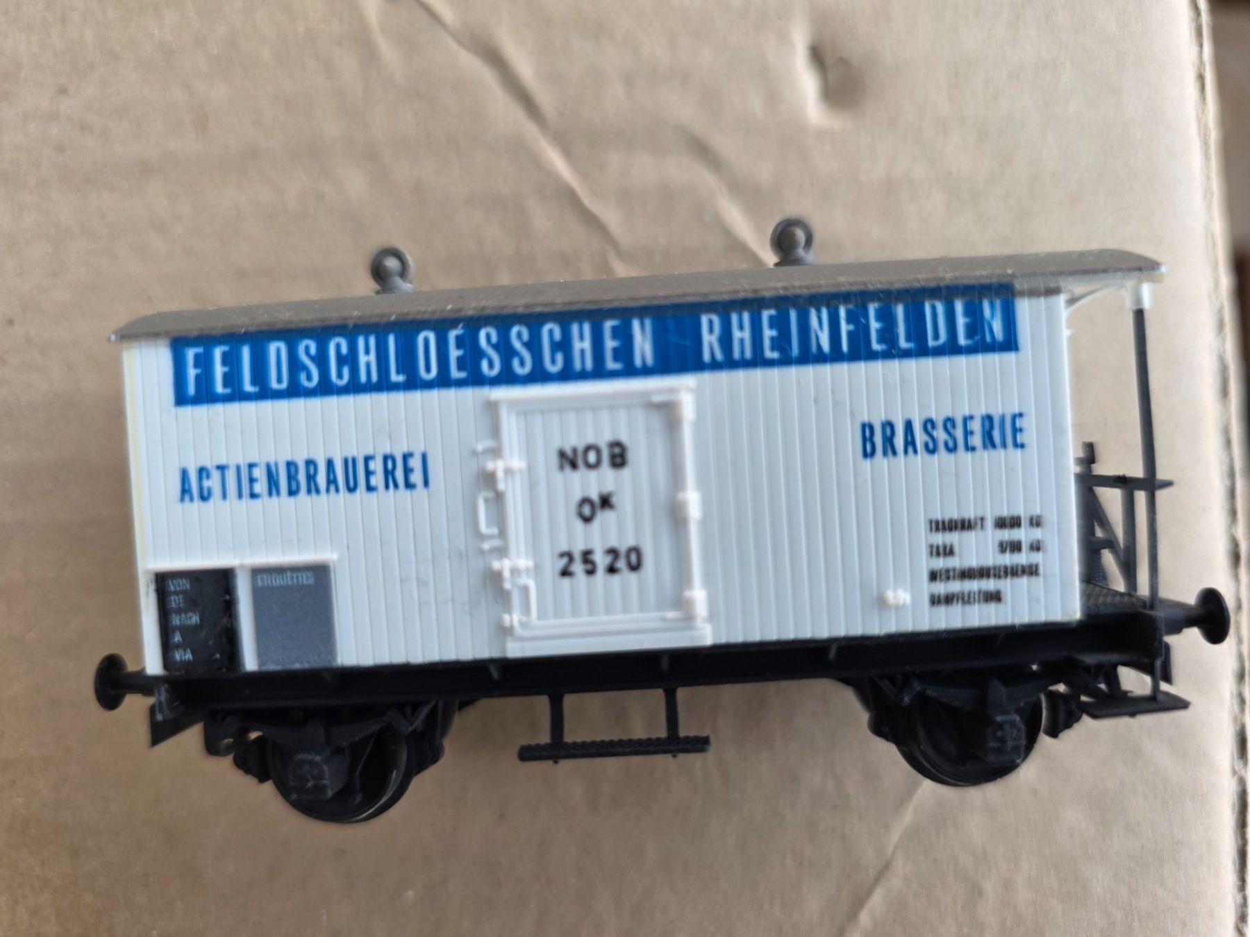 Modellini di ferrovie: Dampf-Güterwagen Feldschlöschen Rheinfelden – Nuovo (secondo la descrizione) da Menziken venduto da Musicmaker 1