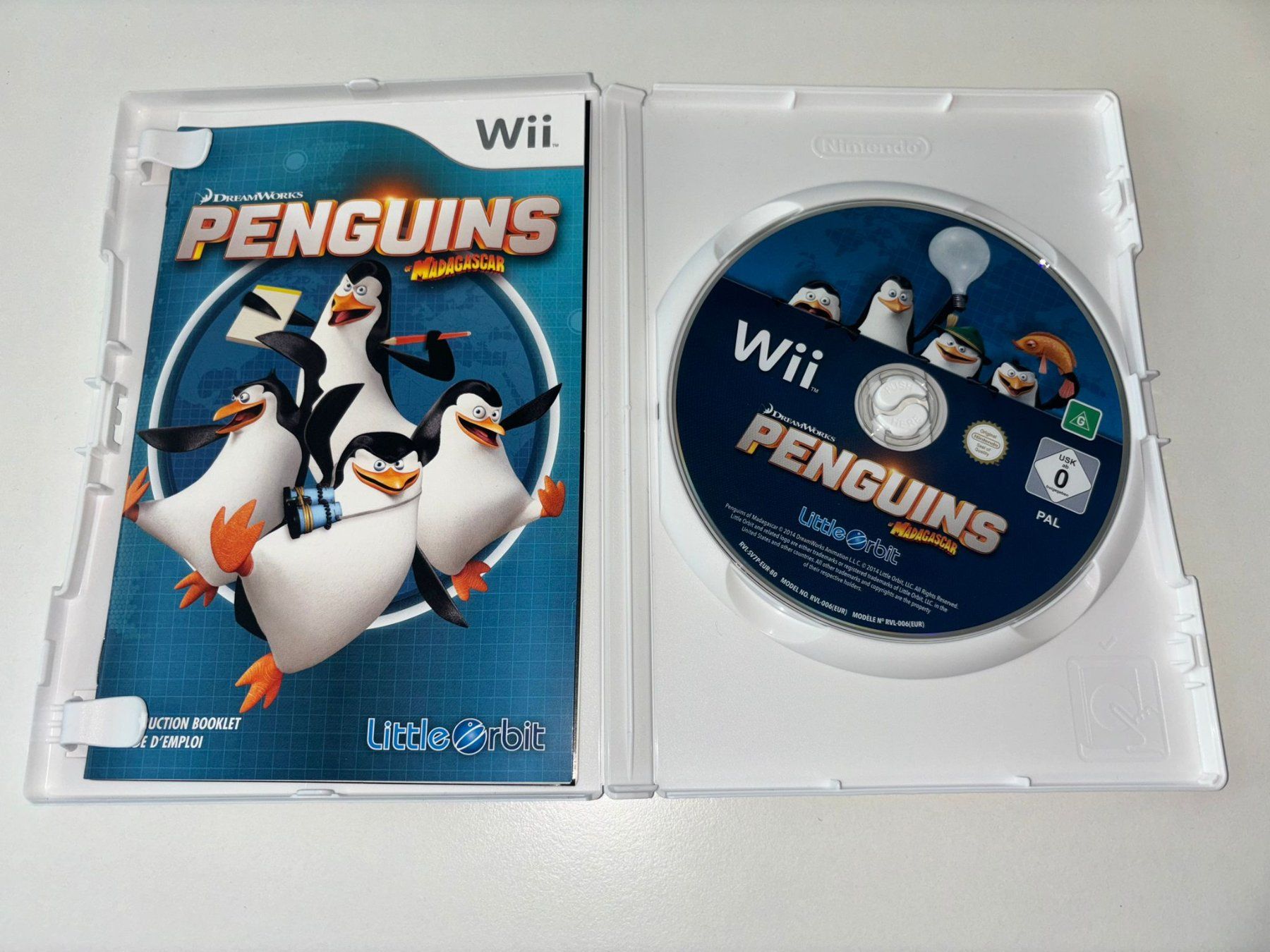 Giochi: Die Pinguine aus Madagascar (Wii) – Usato da Herisau venduto da Seyashop1 1