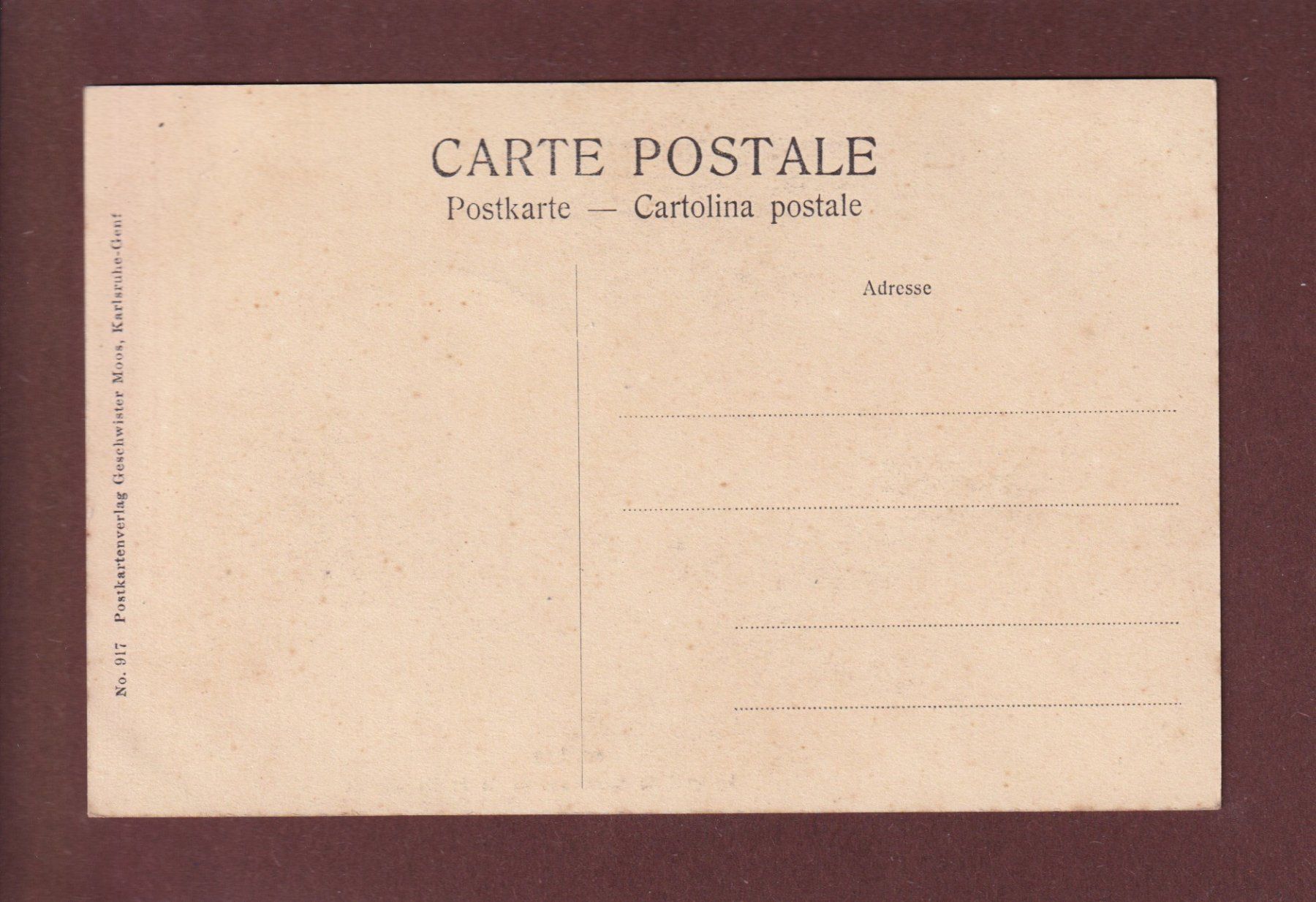 Ansichtskarten: GENEVE - Jardin anglais – Gebraucht aus Pully von nicecards 1